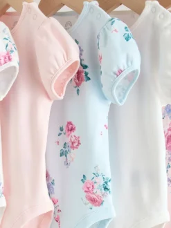 Multicolore - Bébé Manches courtes Bodysuits 5 Pack