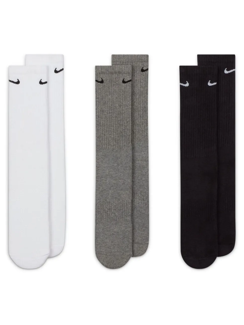 Multicolore - Col rond - Lot de chaussettes Nike Everyday Cushioned Crew 3 (0)