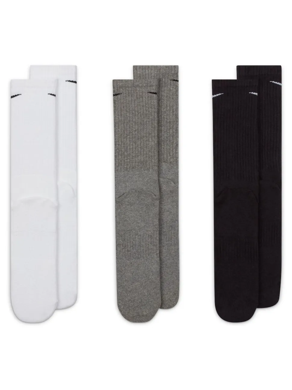 Multicolore - Col rond - Lot de chaussettes Nike Everyday Cushioned Crew 3 (0)