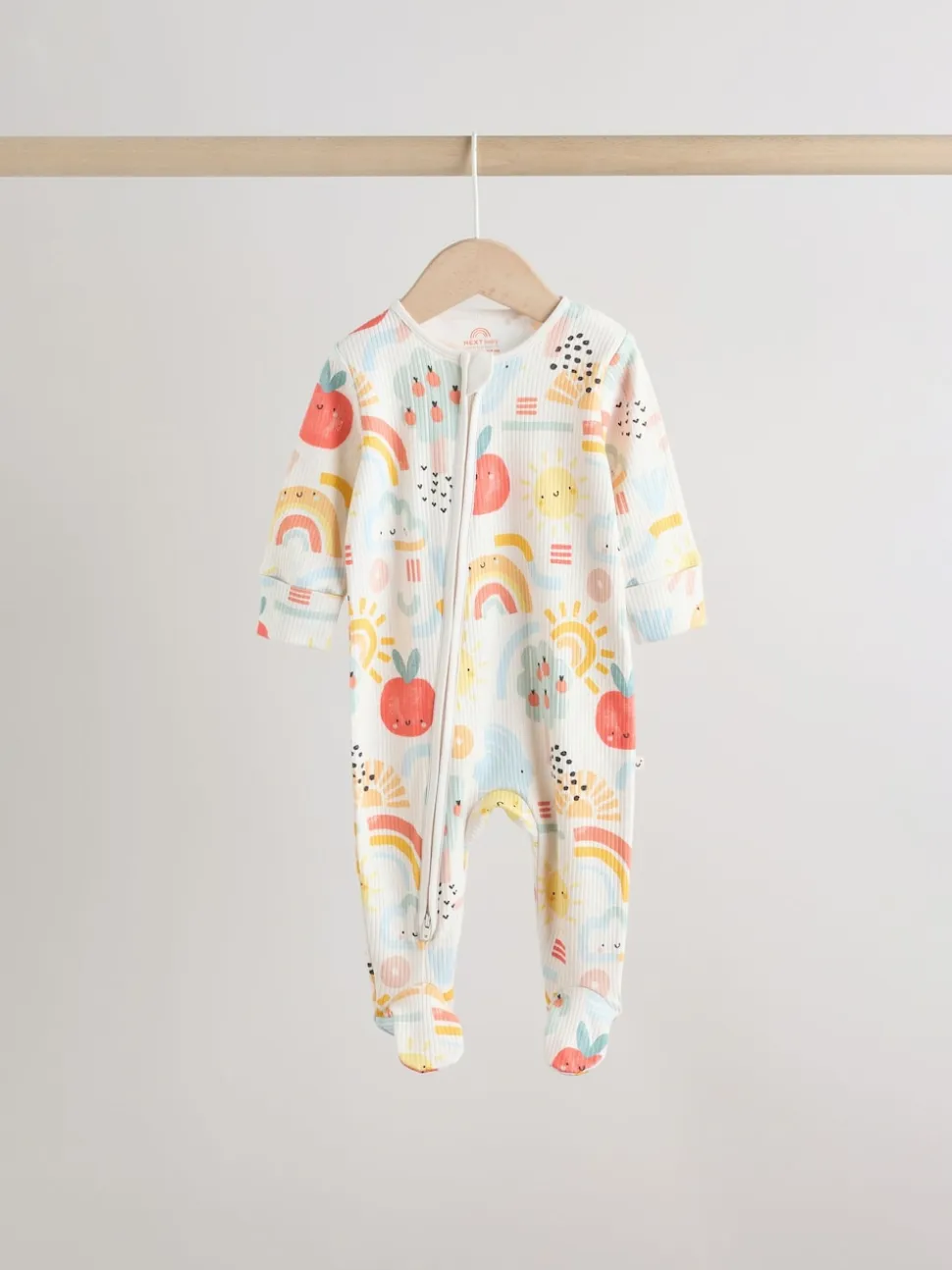 Multicolore - Combinaison de nuit zippée pour bébé 3 Pack (0-2ans)