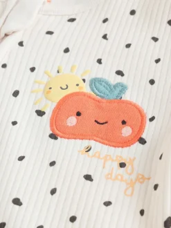 Multicolore - Combinaison de nuit zippée pour bébé 3 Pack (0-2ans)