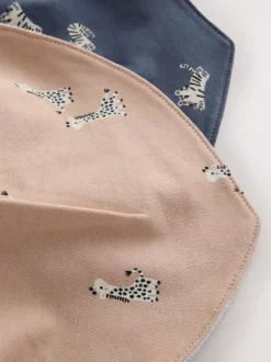 Multicolore - Ensemble 4 pièces bonnet et bavoirs bébé (0-18mois)