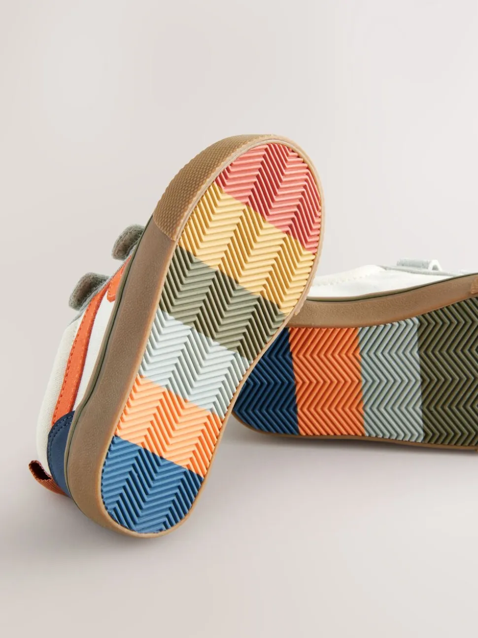 Multicolore - Fermeture par contact Skate Trainers