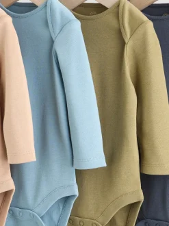 Multicolore - Lot de 5 bodys bébé