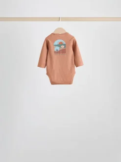 Multicolore - Lot de 5 bodys bébé