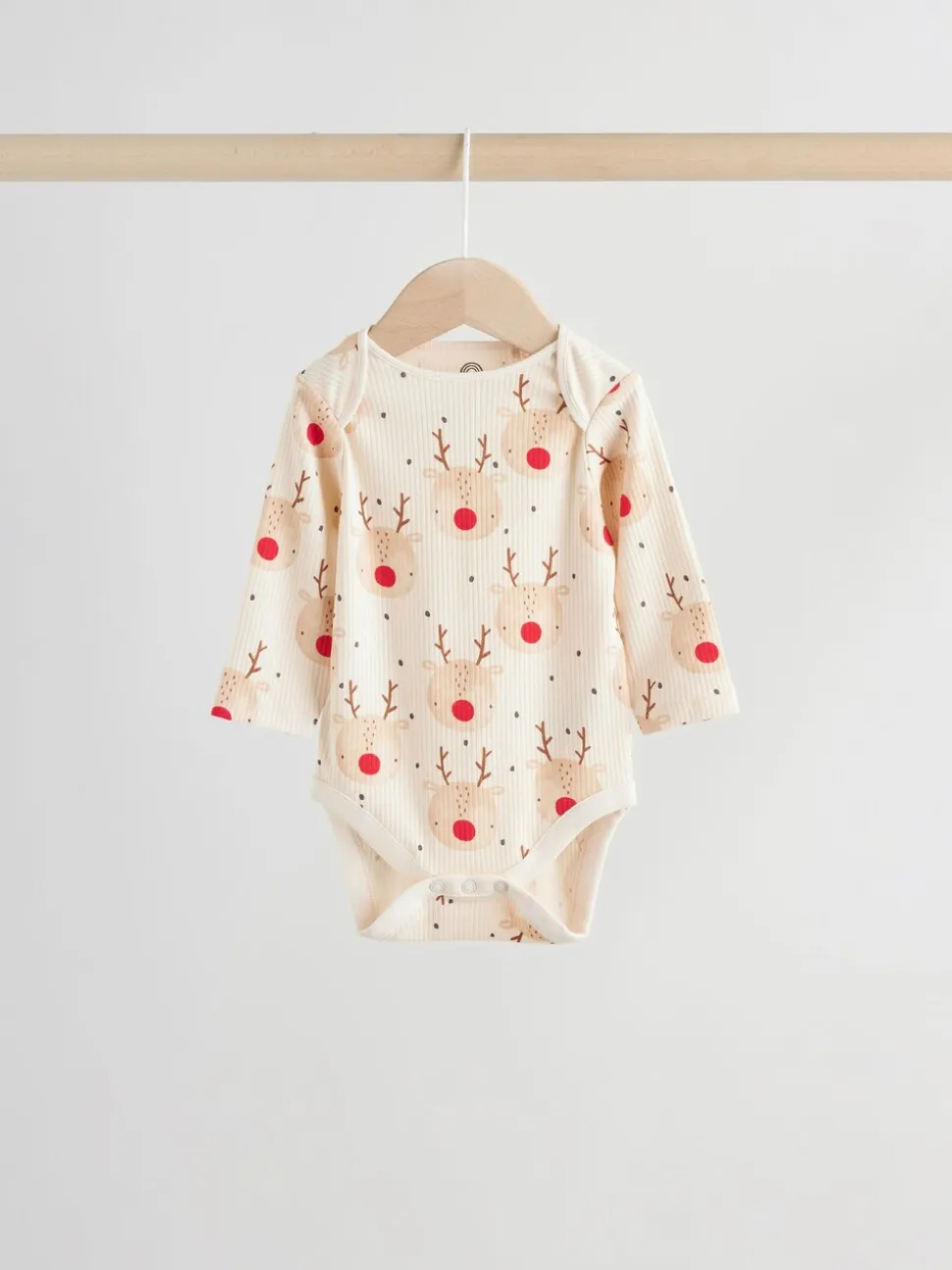 Multicolore - Lot de 3 bodys de Noël bébé