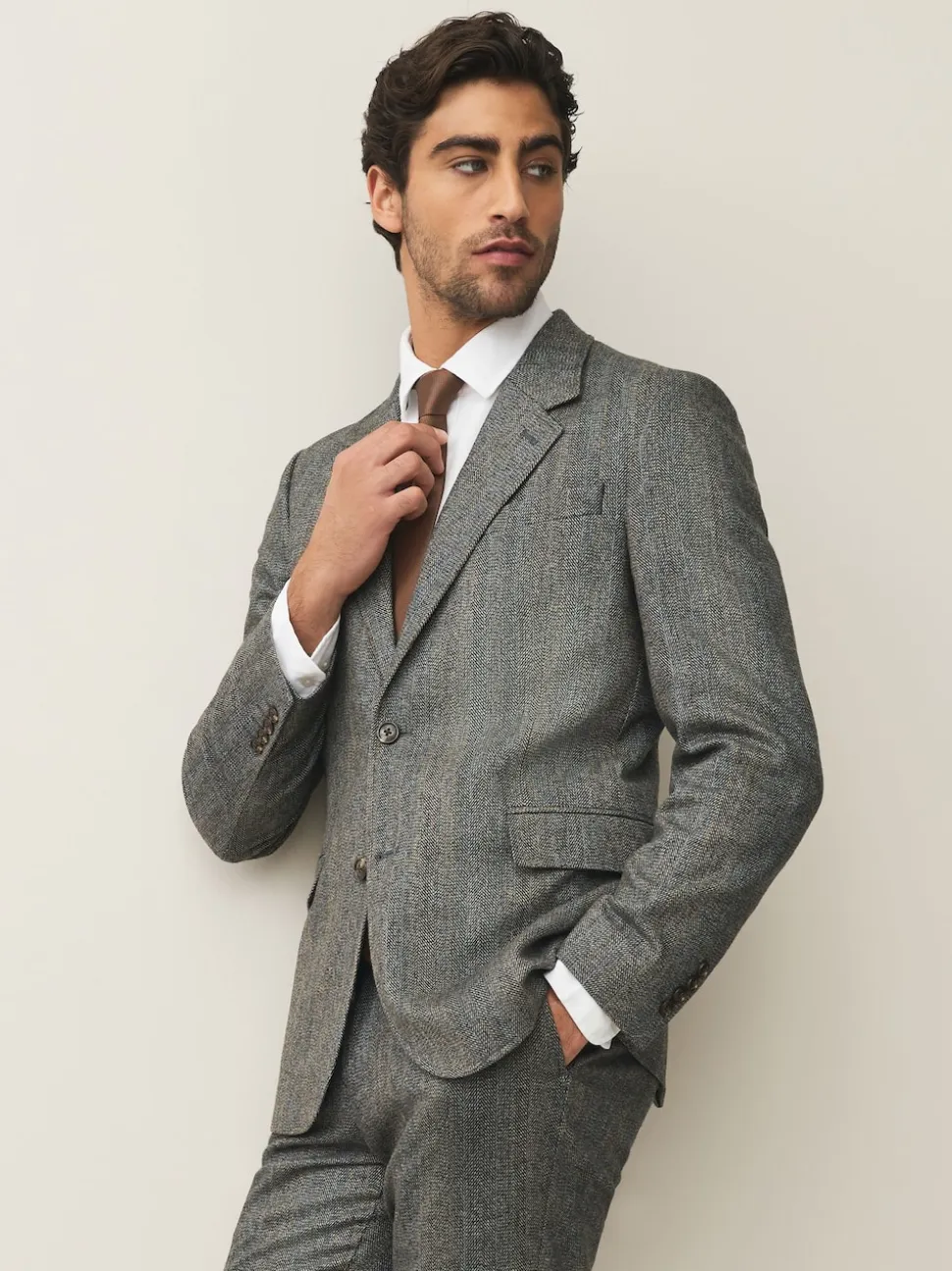 Multicolore - Lot de 2 cravates texturées