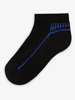 Multicolore - Lot de 5 paires de chaussettes de sport à semelle rembourrée