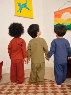 Multicolore - Lot de 3 pyjamas décontractés (9mois à12ans)