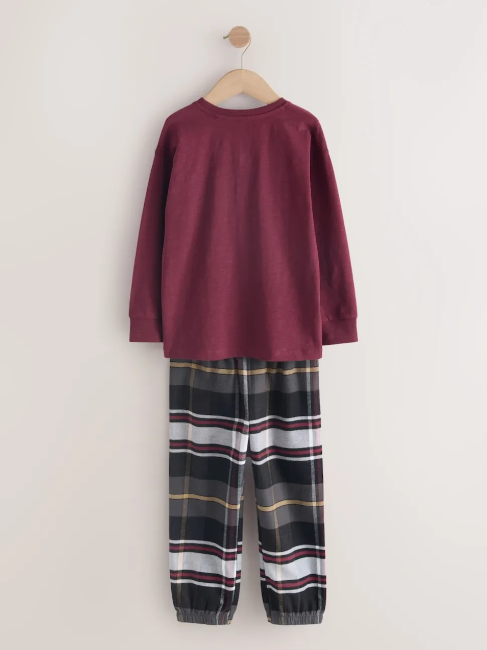 Multicolore - Lot de 3 pyjamas tissés à carreaux (3-16ans)