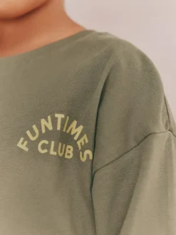 Multicolore - Lot de 3 pyjamas oversize (9mois-10ans)