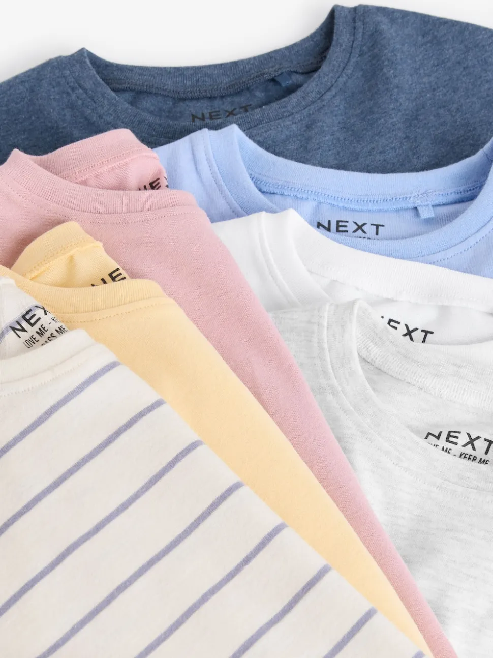 Multicolore - Lot de 7 T-shirts à manches longues (3mois -7ans)