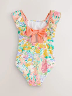 Multicolore - Maillot de bain Laura Ashley à volants