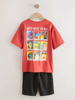 Multicolore - Pyjamas courts sous licence Pokemon 2 (3-14ans)