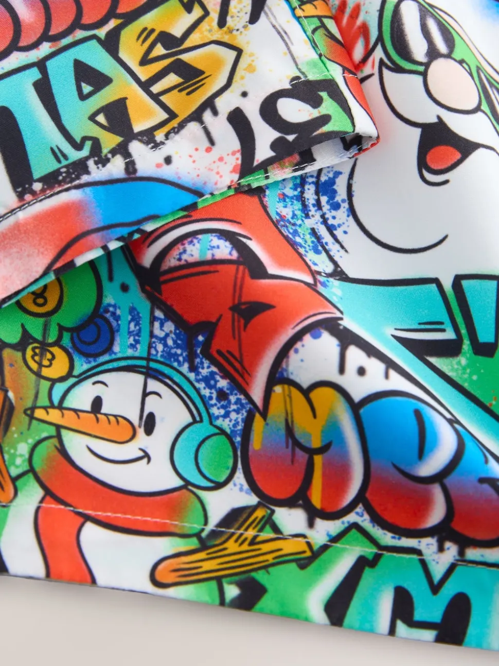 Multicolore - Short de bain de Noël (3-16ans)