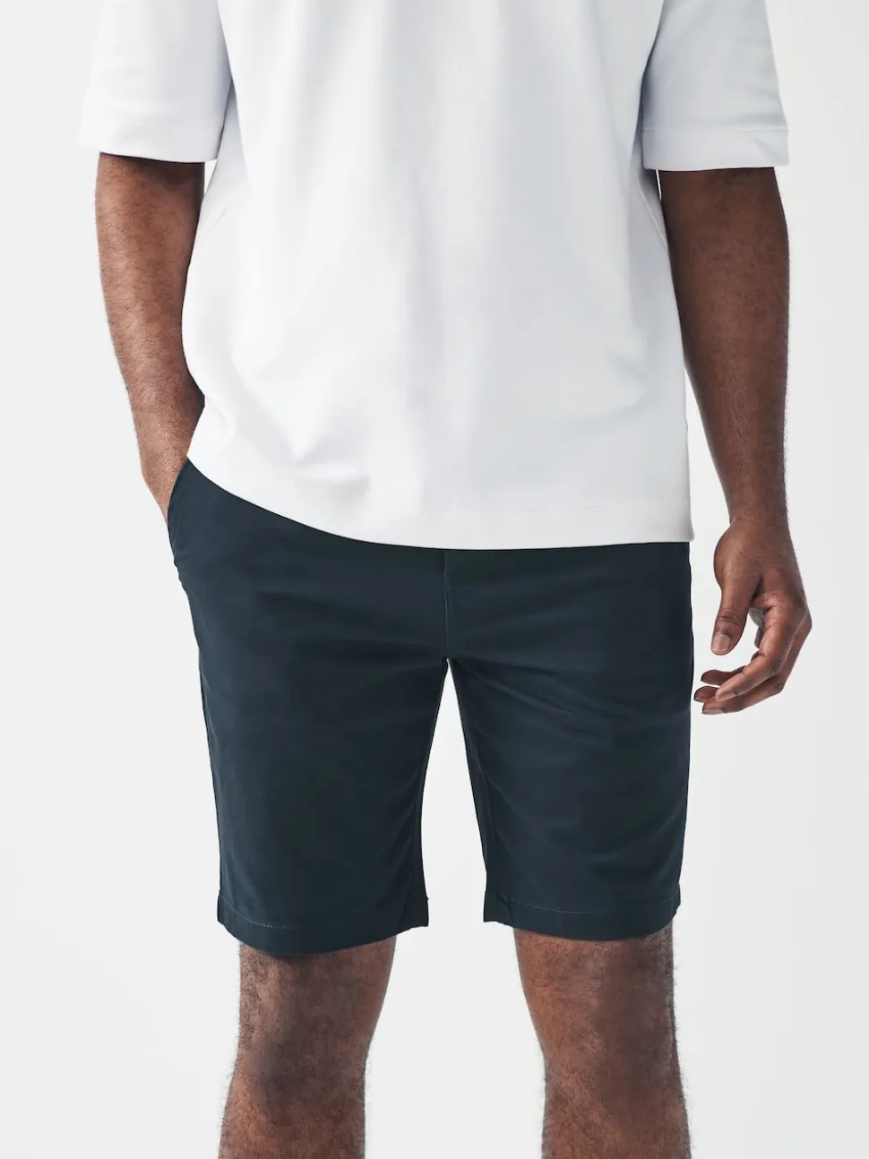 Multicolore - Slim Fit (Slim Fit) - Short chino extensible 4 Pack