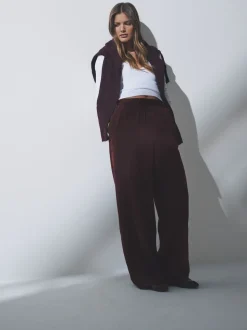 Multicolore - The Set lot de 5 t-shirts côtelés à col en V et manches longues