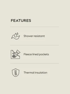 Multicolore - Veste matelassée Résistant à la douche ThermoGen