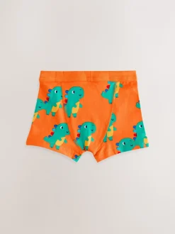 Multicolore motif dinosaure - Maillot de bain à ceinture souple 7 Pack (1.5-10ans)