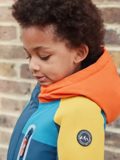 Navy Colourblock (en) - Combinaison de neige imperméable (3mths-7yrs)