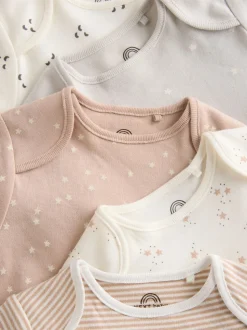 neutre - 100% coton manches courtes Bébé Body 5 Lot