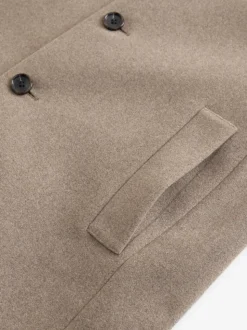 neutre - Ajustement régulier - Manteau Epsom en laine