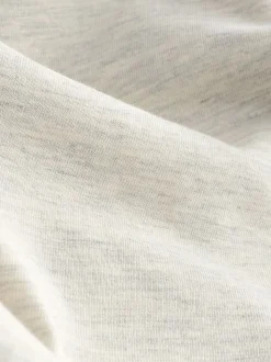 neutre - Ajustement régulier - T-shirt à coupe classique à manches longues en coton 100 %, lot de 5