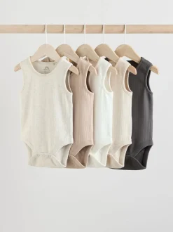 neutre - Bébé débardeur Bodies 5 Lot