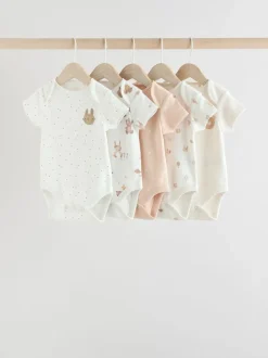 neutre - Bébé Manches courtes Bodysuits 5 Pack