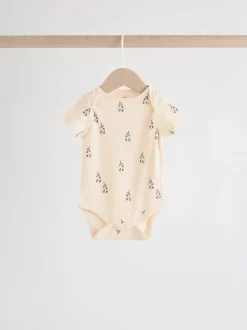 neutre - Bodys pour bébés Manches courtes 5 Pack