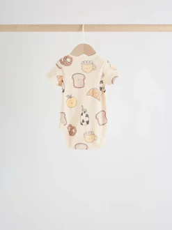 neutre - Bodys pour bébés Manches courtes 5 Pack