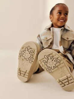 neutre - Bottines en caoutchouc avec doublure chaude