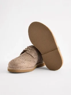neutre - Chaussures élégantes en cuir style Brogue