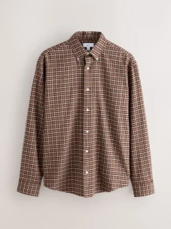 neutre - Chemise à manches longues Check