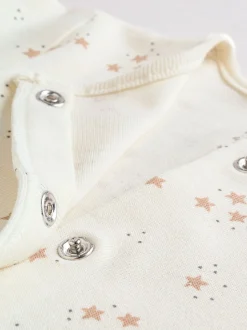 neutre - Combinaison de nuit bébé, Body, Bonnet et Bavoirs bébé Ensemble 4 Pièces (0-9mois)