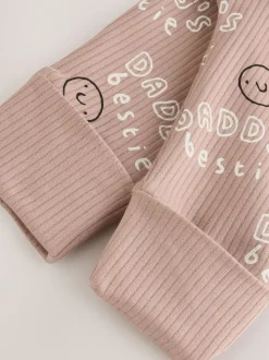 neutre - Combinaison de nuit bébé sans pieds zippée Family Two Way (0-18mois)