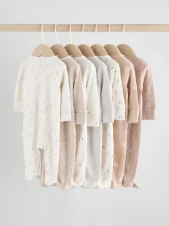 neutre - Dors-bien bébé à fermeture éclair bidirectionnelle (0-2ans)