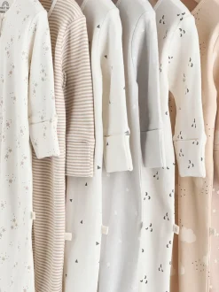 neutre - Dors-bien bébé à fermeture éclair bidirectionnelle (0-2ans)