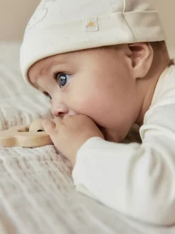 neutre - Ensemble Im New Here Combinaison de nuit et Chapeau (0-9mois)