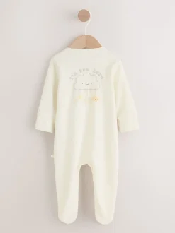 neutre - Ensemble Im New Here Combinaison de nuit et Chapeau (0-9mois)