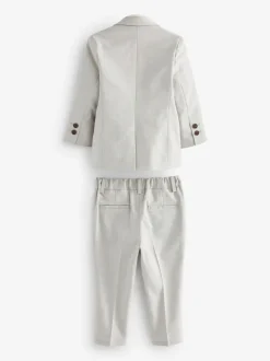 neutre - Ensemble pantalon blazer et nœud papillon (3mois à9ans)