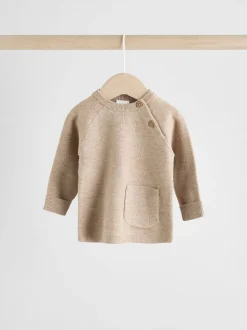 neutre - Ensemble pull et legging en maille bébé (0 mois-2 ans)