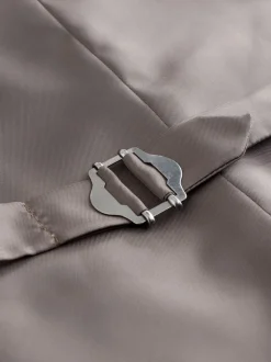 neutre - Gilet de costume en laine mérinos mélangée