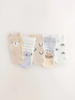 neutre - Lot de 5 chaussettes pour bébé (0mois-2ans)