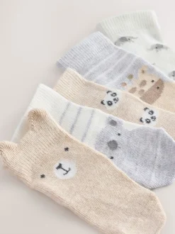 neutre - Lot de 5 chaussettes pour bébé (0mois-2ans)