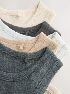 neutre - Lot de 5 débardeurs (1.5-16ans)