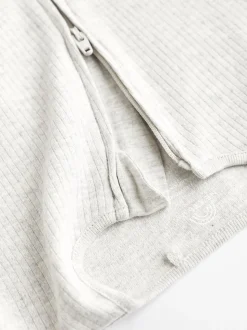 neutre - Lot de 3 dors-bien bébé sans pieds avec fermeture éclair bidirectionnelle 100 % coton (0mois-3ans)