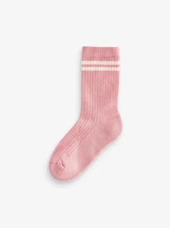 neutre - Lot de 3 paires de chaussettes de sport pour l'école enrichies en coton matelassées