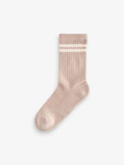 neutre - Lot de 3 paires de chaussettes de sport pour l'école enrichies en coton matelassées