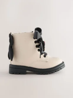 neutre - Minnie Mouse bottines à lacets avec nœud